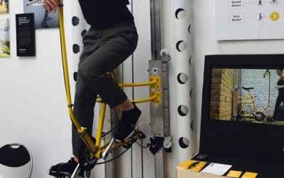 The Vycle is a human powered elevator