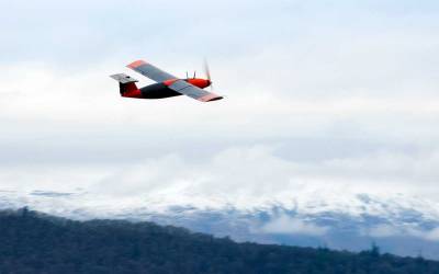 First flight of hydrogen-powered drone with water vapour exhaust