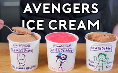 Binging with Babish: Ice Cream Flavors from Avengers: Infinity War