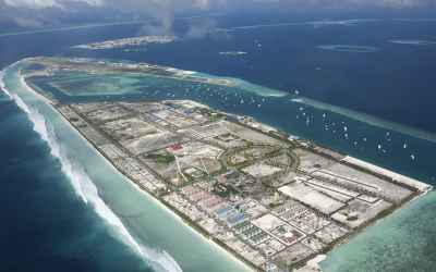 On front line of climate change as Maldives fights rising seas