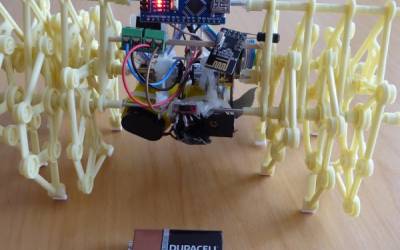 Motorized Strandbeest is Remote Controlled and Awesome