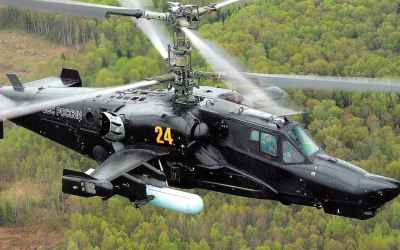 Ka-52 Alligator Russian Military Attack Helicopter