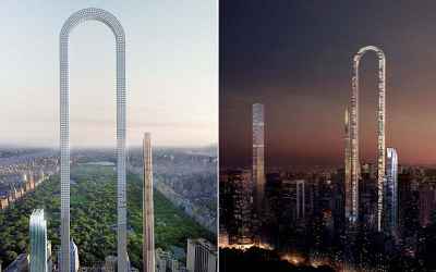 The incredible U-shaped New York skyscraper is unveiled
