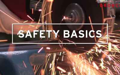 DRONCO Safety Basics - How to properly use an angle grinder?