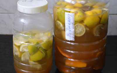 Homemade Fruit Enzyme Cleaner-How to make Eco Friendly Chemical Free Citrus Cleaner