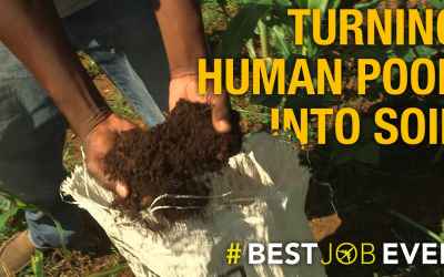 Transforming Human Poop Into Eco-Friendly Fertilizer | Best Job Ever