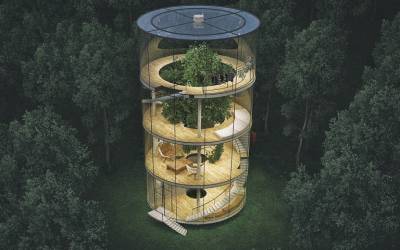 This treehouse is a childhood dream come true| Interesting Engineering