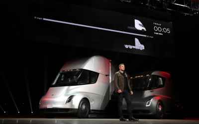 Tesla’s electric Semi truck starts at $150,000, reservations now live