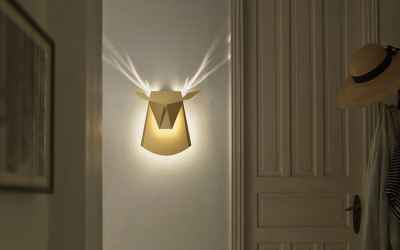 Modern Light Fixtures Turn Into Animals When Illuminated