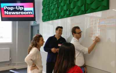Pop-Up Newsroom -Collaboration between news organisations and tech companies