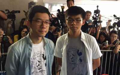 Hong Kong jails democracy activists over 2014 Umbrella Movement protests