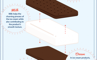 Why do ice cream sandwiches melt slowly? Here’s the scoop.