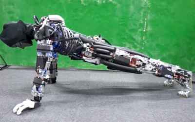 This Robot Can Do More Push-Ups Because It Sweats