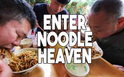 Spicy Chinese Noodles in Sichuan, China | Enter Noodle Heaven 2