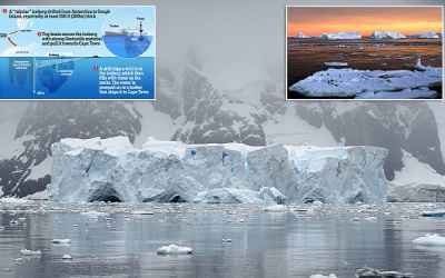 Massive icebergs from Antarctica could be towed 1,200 miles to Cape Town